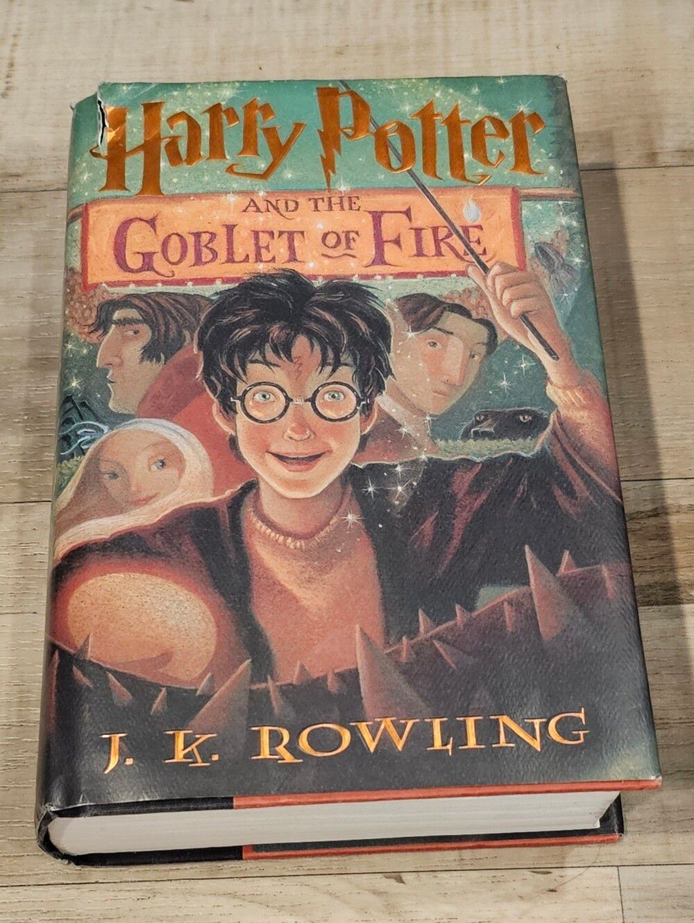 Harry Potter and the Goblet of Fire 1st Edition Jk Rowling HBK